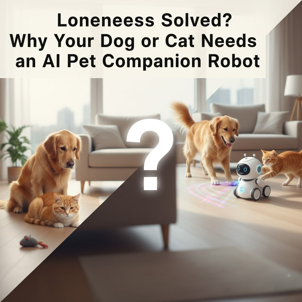 Loneliness Solved? Why Your Dog or Cat Needs an AI Pet Companion Robot