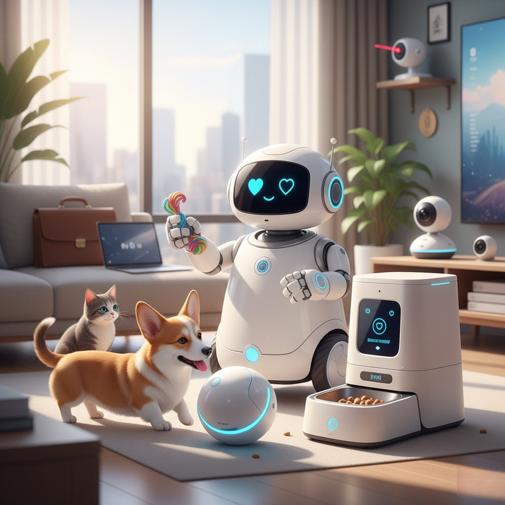 AI Pet Robots That Feed and Play: Top 5 Smart Companions for Busy Owners
