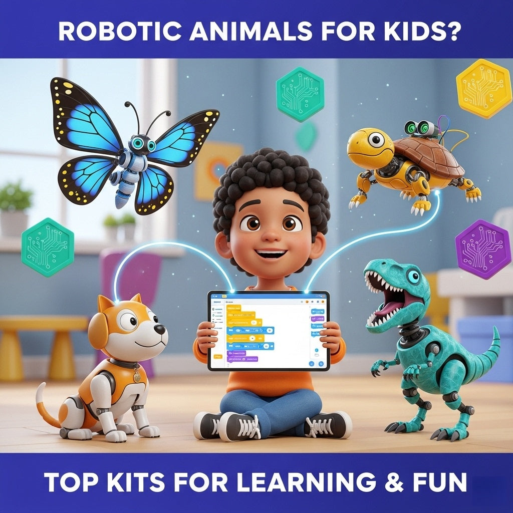 Robotic Animals for Kids? Top Robotic Animal Kits for Learning and Fun