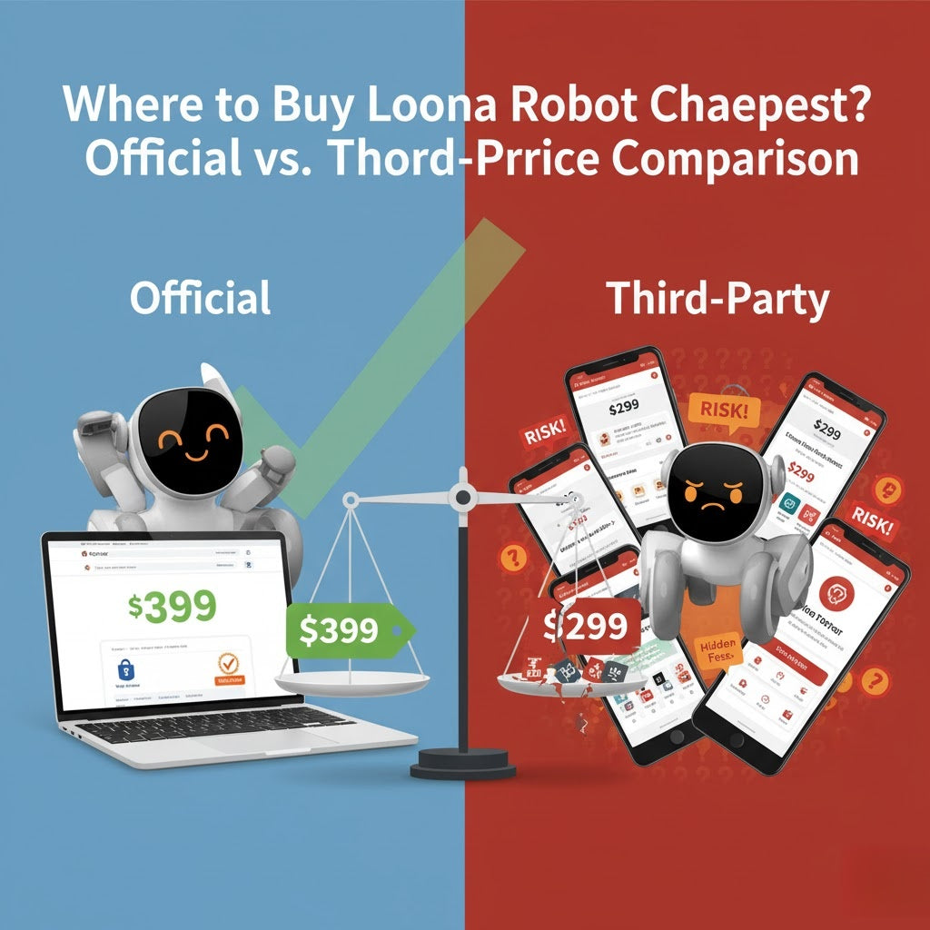 Where to Buy Loona Robot Cheapest? Official vs. Third-Party Price Comparison