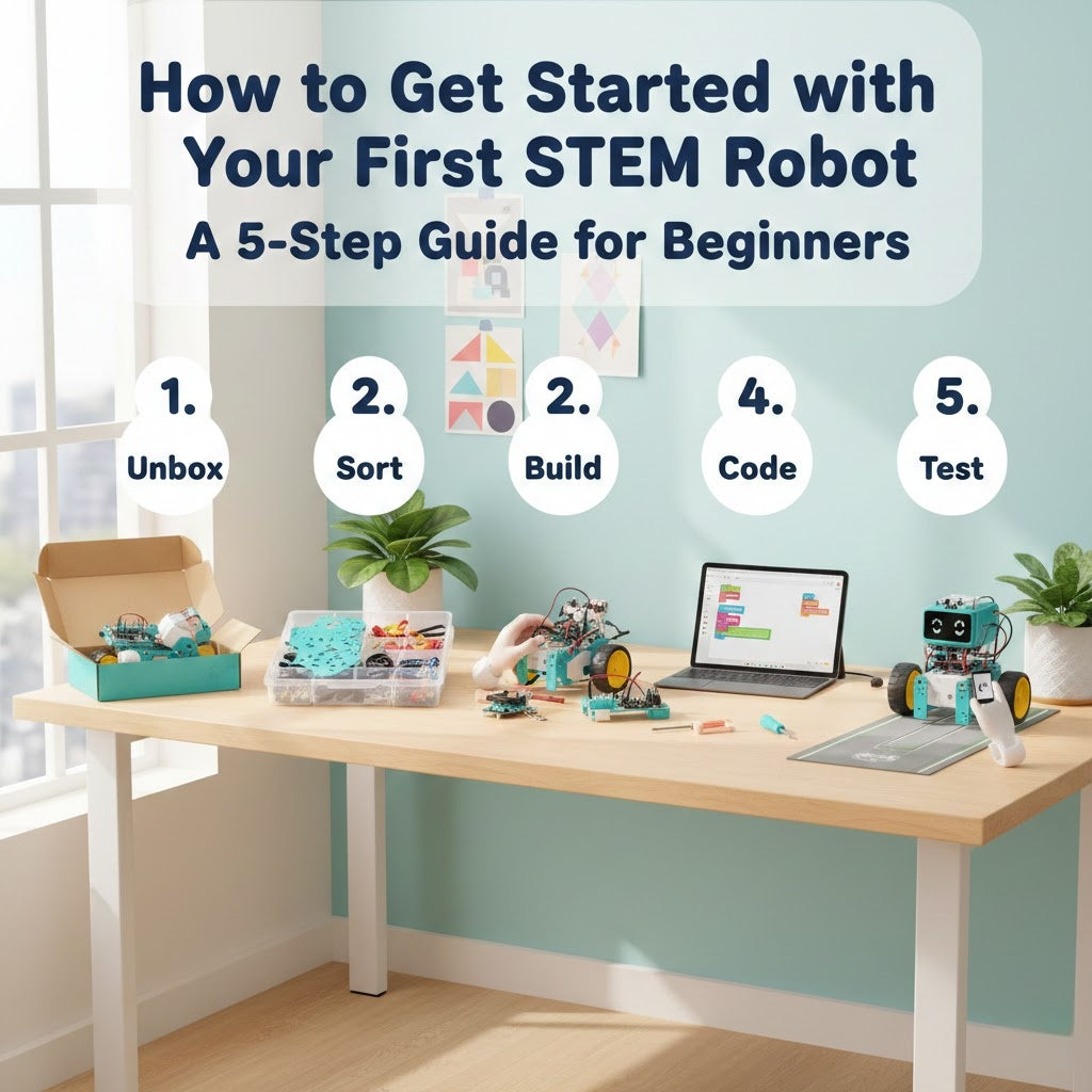 How to Get Started with Your First STEM Robot: A 5-Step Guide for Beginners