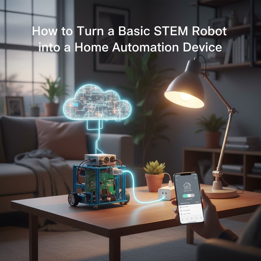 How to Turn a Basic STEM Robot into a Home Automation Device