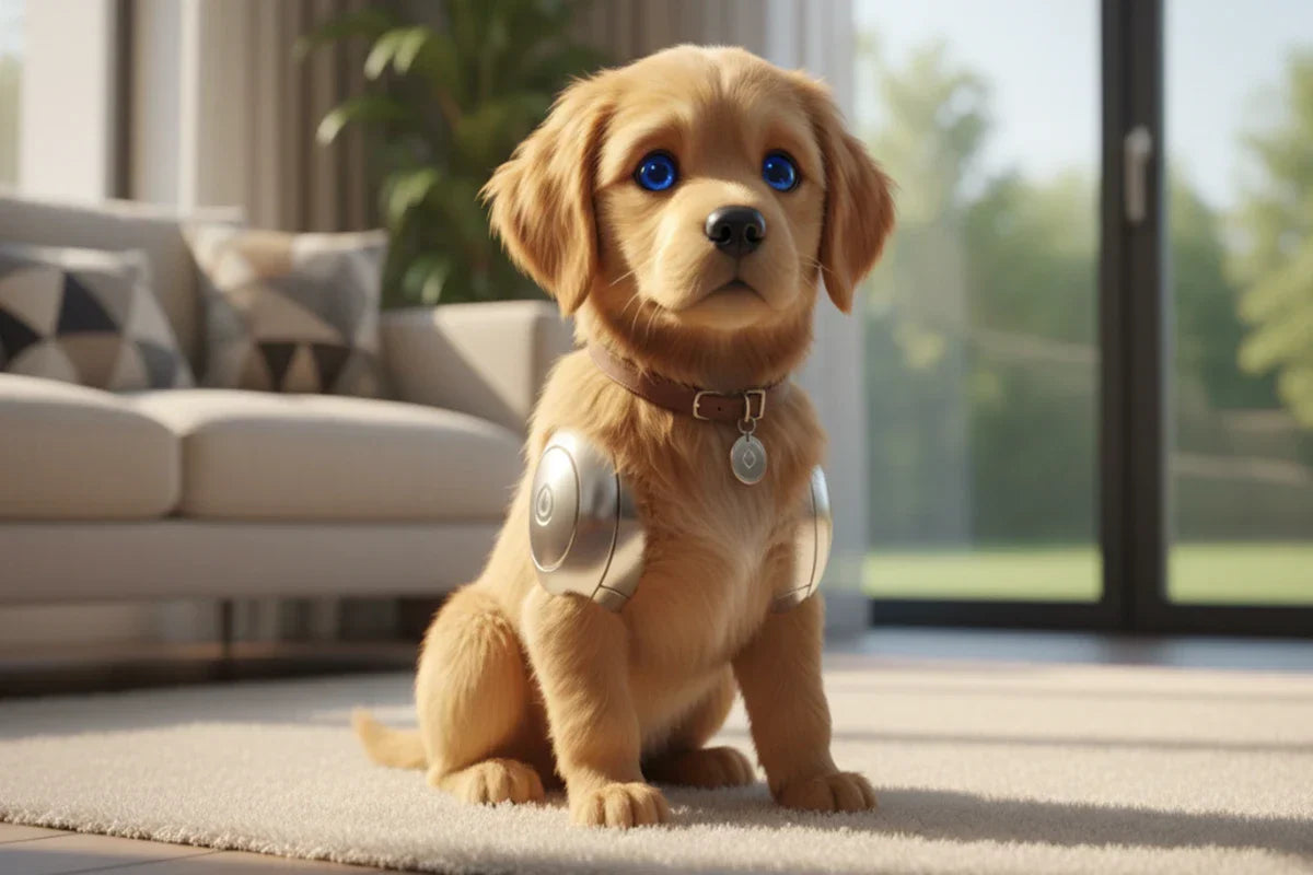 What is a pet realistic robot dog